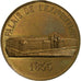 France, Token, Napoléon III, Palais de l'Exposition, 1855, Brass, AU(55-58)