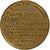 France, Token, Napoléon III, Palais de l'Exposition, 1855, Brass, AU(55-58)