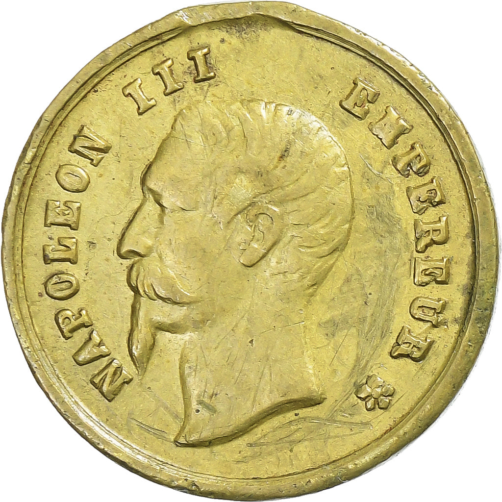 France, Token, Alliance Franco-sarde pour l'Indépendance Italienne, Brass