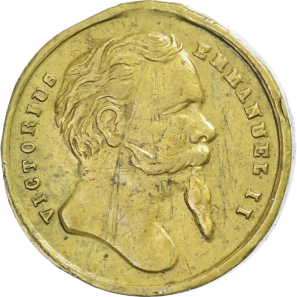France, Token, Alliance Franco-sarde pour l'Indépendance Italienne, Brass