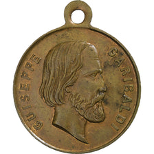 Italy, Medal, Garibaldi, Dictateur de la Sicile, Indépendance Italienne