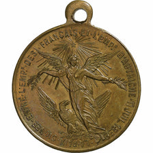 Francia, medalla, Napoléon III, Paix de Villa Franca, History, 1859, EBC, Cobre