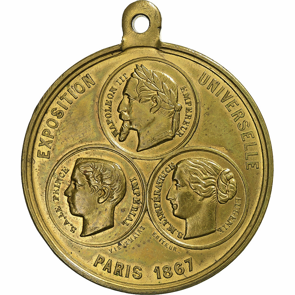 Frankrijk, Medaille, Exposition Universelle, Inauguration du Palais, Paris
