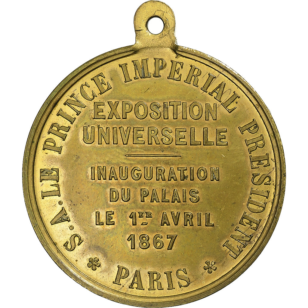 Frankrijk, Medaille, Exposition Universelle, Inauguration du Palais, Paris
