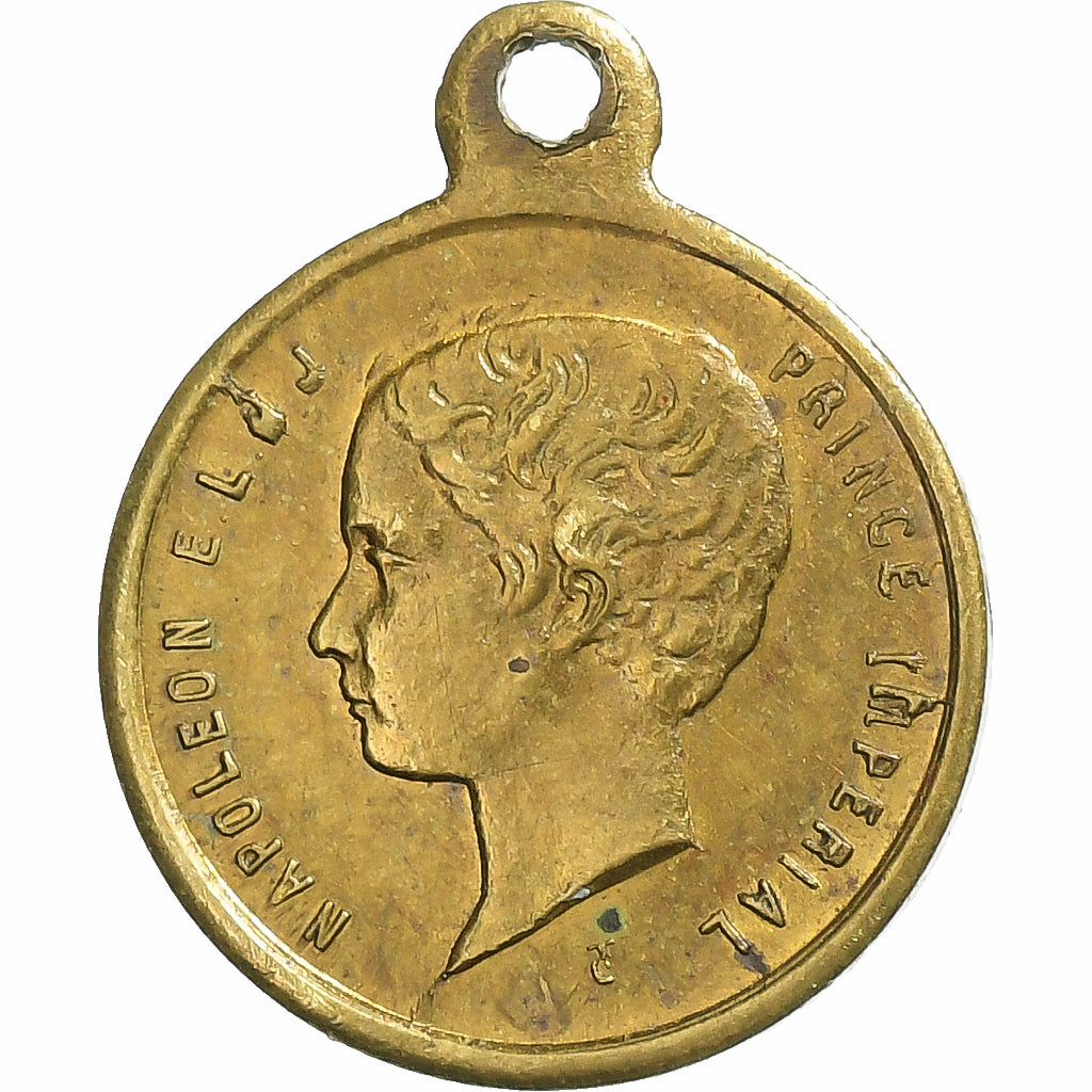 France, Medal, Napoléon, Prince Impérial, Exposition Universelle de Paris