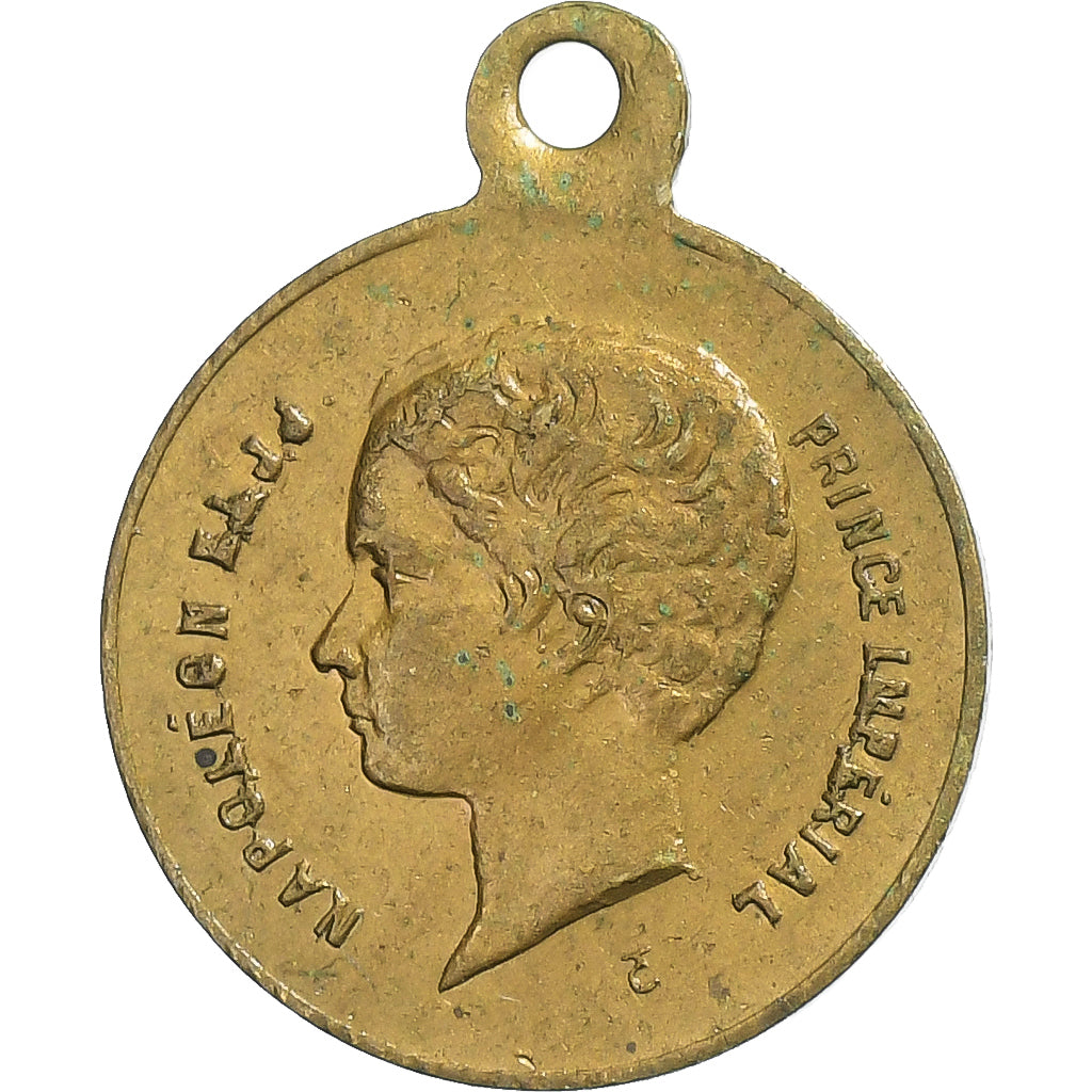 France, Medal, Napoléon, Prince Impérial, Exposition Universelle de Paris