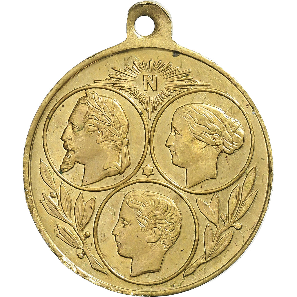 Frankreich, Medaille, Napoléon, Prince Impérial, Exposition Universelle de