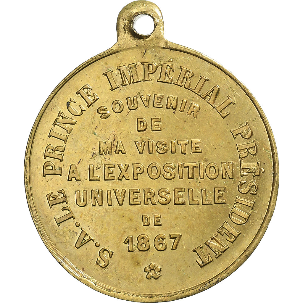 Frankreich, Medaille, Napoléon, Prince Impérial, Exposition Universelle de