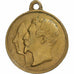 France, Medal, Napoléon III, Voyage du Nord, 1853, Brass, AU(50-53)