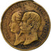 Francia, medalla, Napoléon III, Visite de l'Empereur en Savoie, Corse et