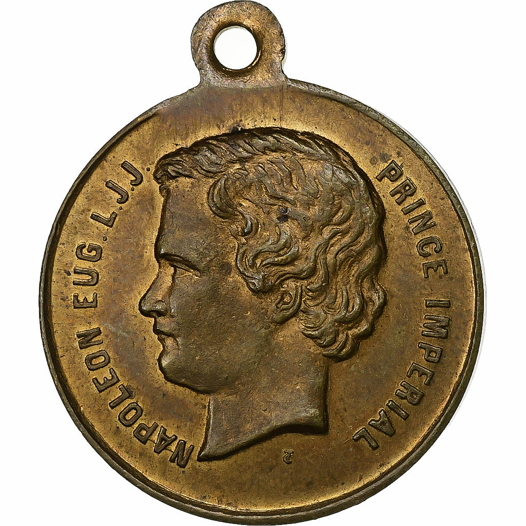 France, Medal, Concours Musical à Lille, 1862, Brass, AU(55-58)