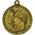 France, Medal, Napoleon III and Eugenie, Voyage dans le Cher, 1862, Brass