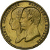 Frankreich, Medaille, Napoleon III and Eugenie, Voyage à Auxerre, 1866