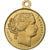 Frankrijk, Medaille, Impératrice Eugénie, Fêtes de Lille, 1867, Tin, PR