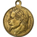 France, Medal, Napoléon III, Concours Agricole de Rouen, 1868, Brass, AU(55-58)