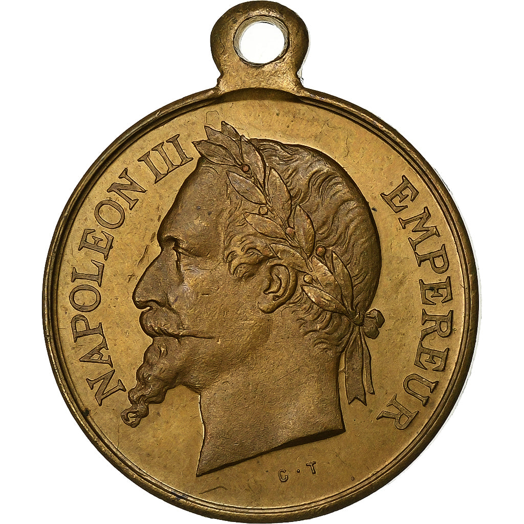 Frankreich, Medaille, Napoléon III, Concours Régional d'Orléans, 1868