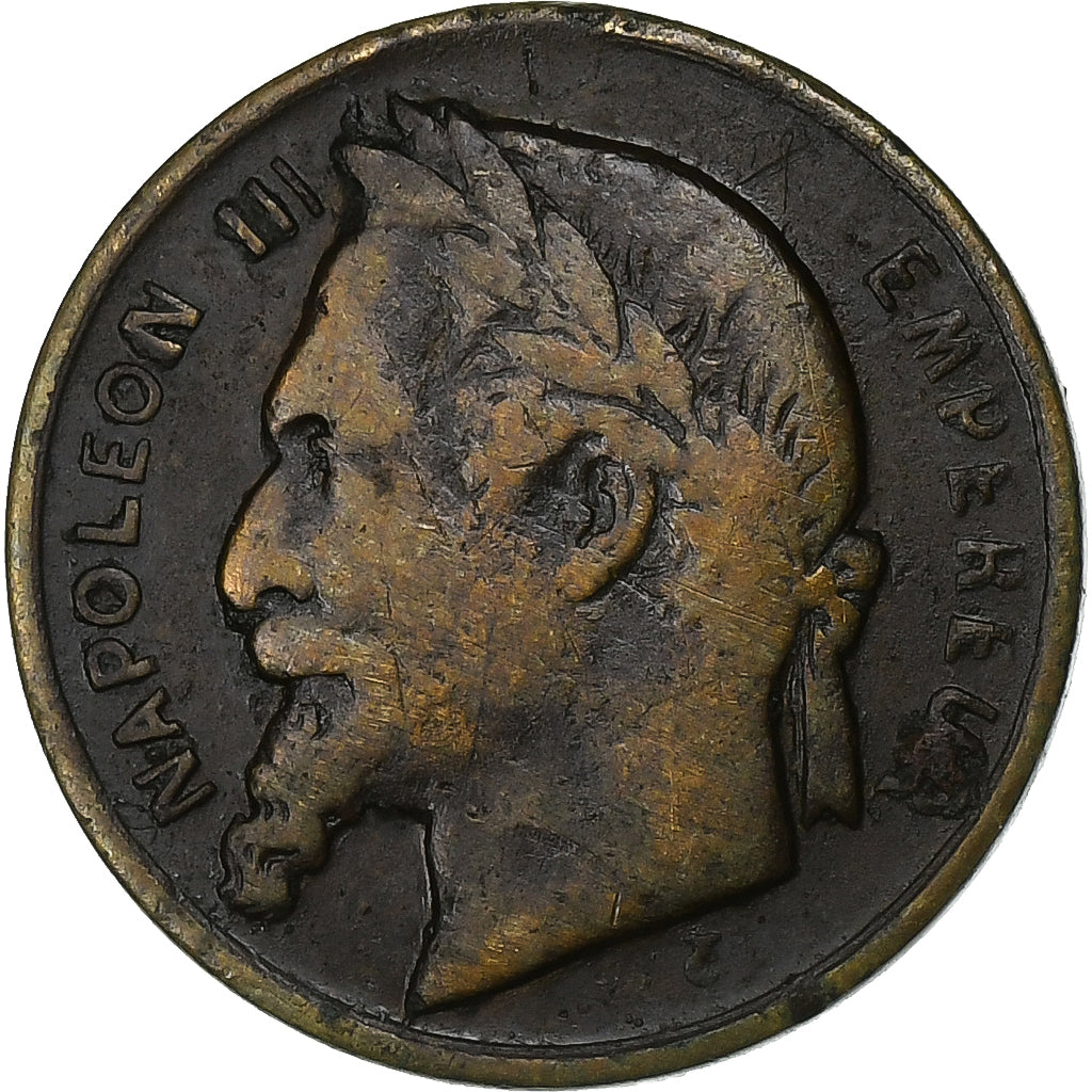 Frankreich, Medaille, Napoléon III, Exposition Internationale Maritime du