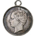 Francia, medaglia, Eugénie et le Prince Impérial, Silvered Brass, Trotin, BB+
