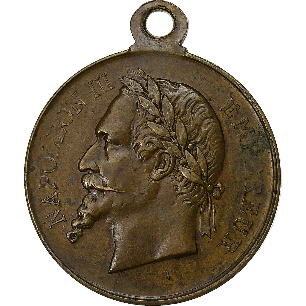 Frankrijk, Medaille, Napoléon III, Concours International, Souvenir de la