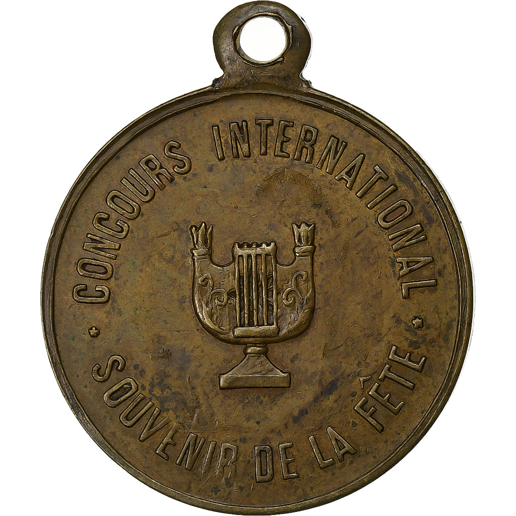Frankrijk, Medaille, Napoléon III, Concours International, Souvenir de la