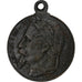 France, Medal, Napoléon III, Concours Agricole de Songeons, 1870, Copper