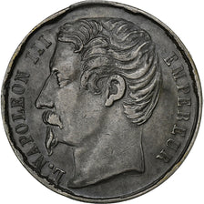 France, Medal, Visite de la reine d’Angleterre, séjour à St Cloud, 1855
