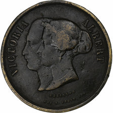 Francia, medalla, Visite de la Reine Victoria et du Prince Albert à Paris