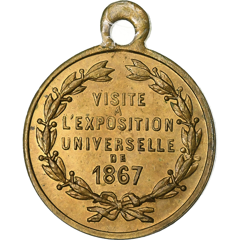 Frankrijk, Medaille, Visite de la Reine Victoria à l'Exposition Universelle