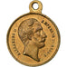 France, Medal, Visite d'Alexandre II à l'Exposition Universelle, 1867, Brass