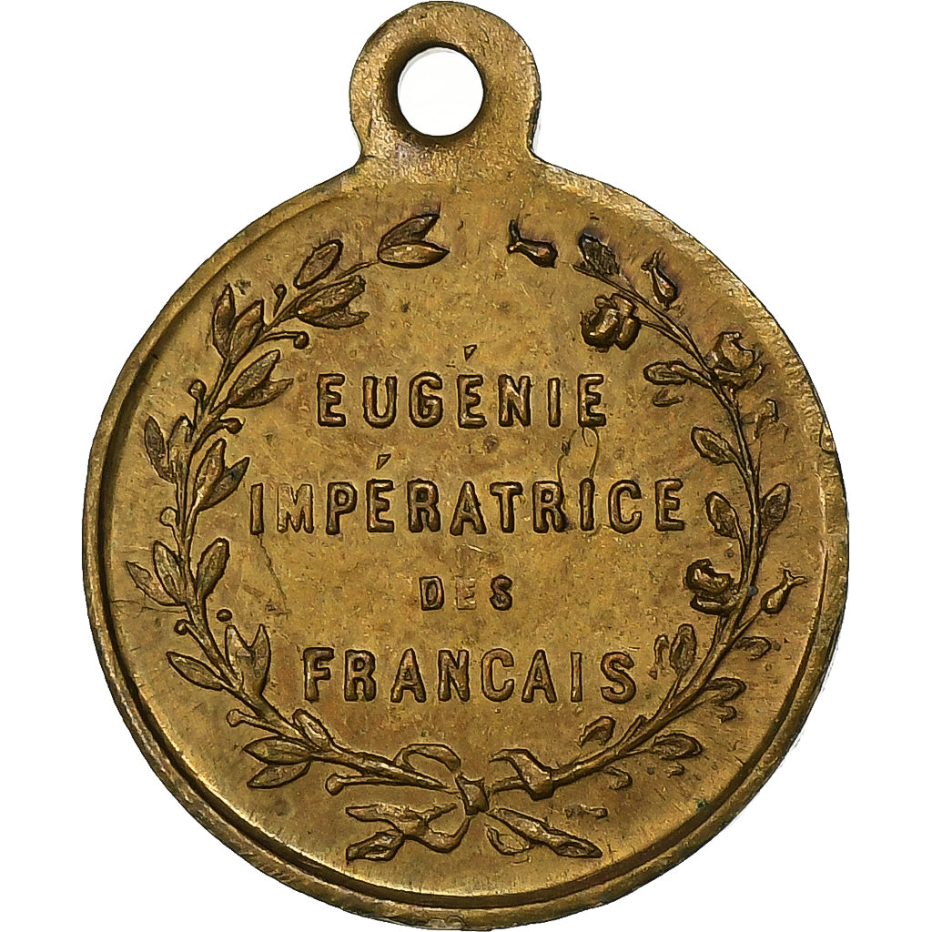 Francia, medaglia, Eugénie Impératrice, Ottone, BB+