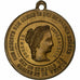 France, Medal, Banquet de la Sainte Eugénie, 1853, Brass, AU(50-53)
