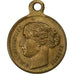 Frankreich, Medaille, Mariage de Napoléon III et d'Eugénie, 1853, Messing, SS+