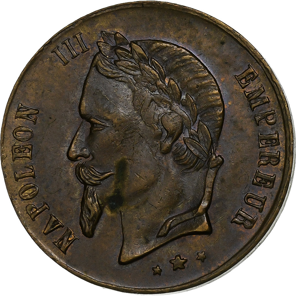 Frankreich, Medaille, Napoléon Ier, Napoléon III, Empereurs, Messing, SS+
