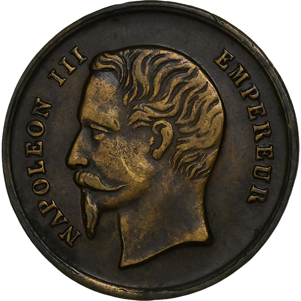 Frankreich, Medaille, Napoléon Ier, Napoléon III, Empereurs, Messing, SS+