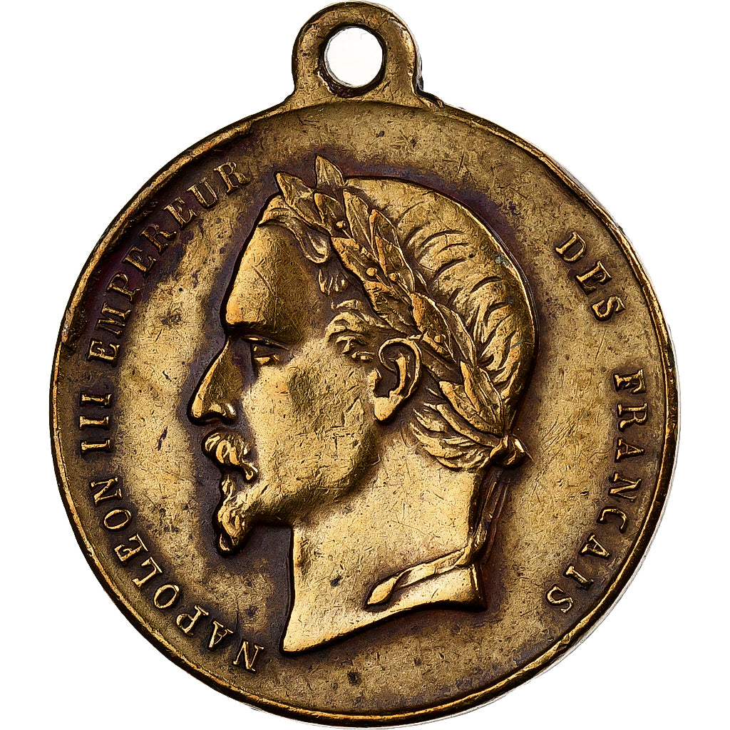 Frankrijk, Medaille, Napoléon Ier, Napoléon III, Empereurs, Tin, ZF