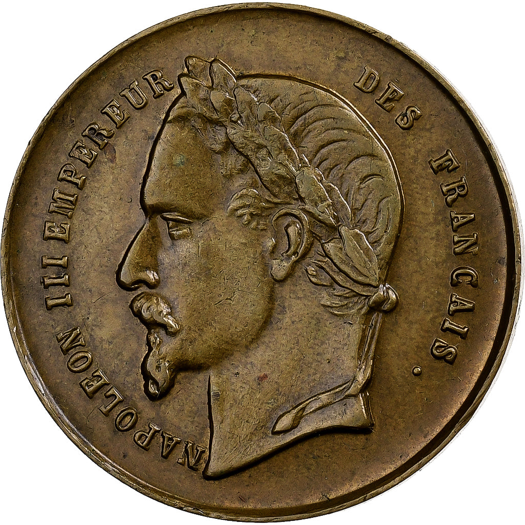 Frankreich, Medaille, Napoléon Ier, Napoléon III, Empereurs, Messing, SS+