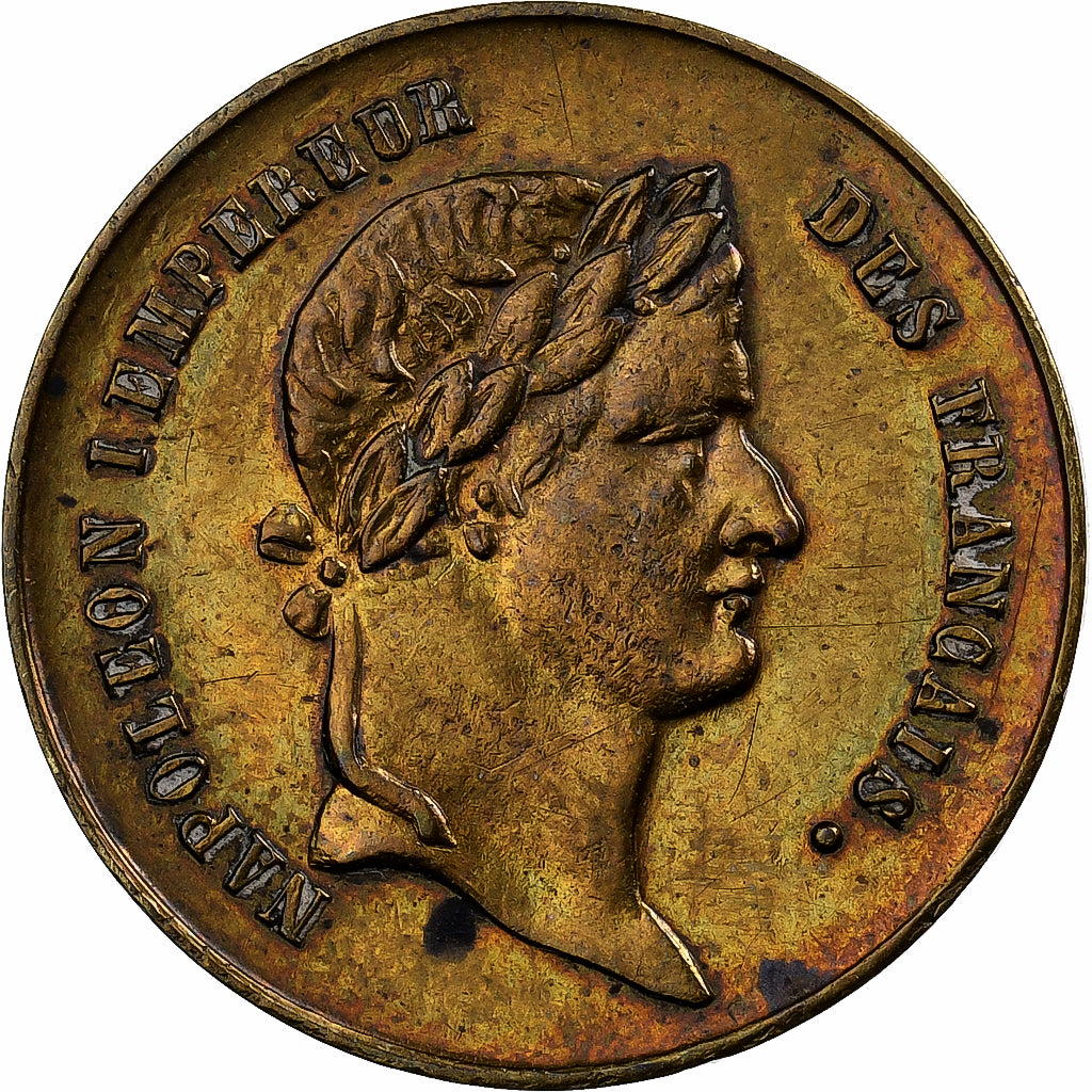 France, Medal, Napoléon Ier, Napoléon III, Empereurs, Brass, AU(50-53)