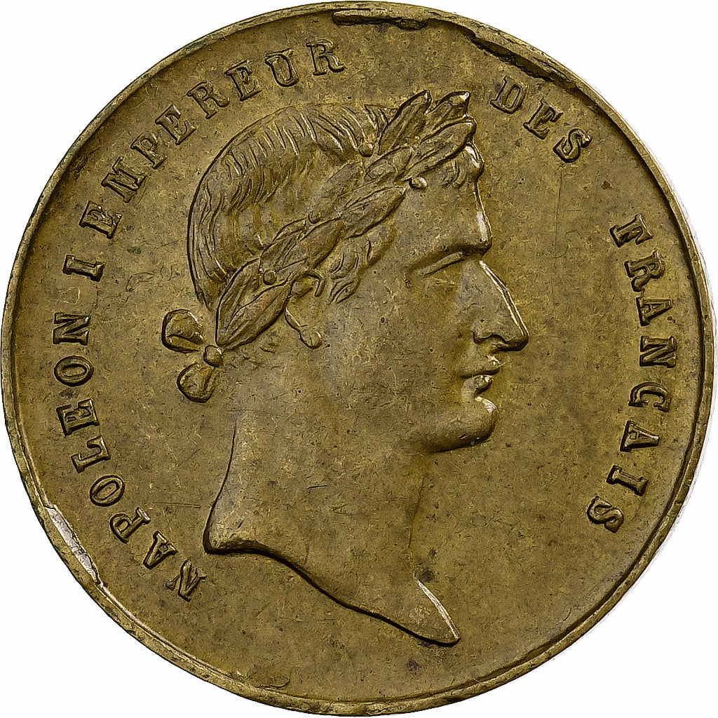 France, Médaille, Napoléon Ier, Napoléon III, Empereurs, Laiton, TTB