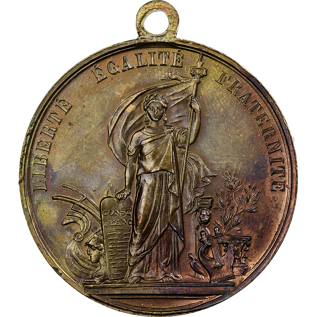 Francia, medaglia, Louis Napoléon Bonaparte, Président de la République