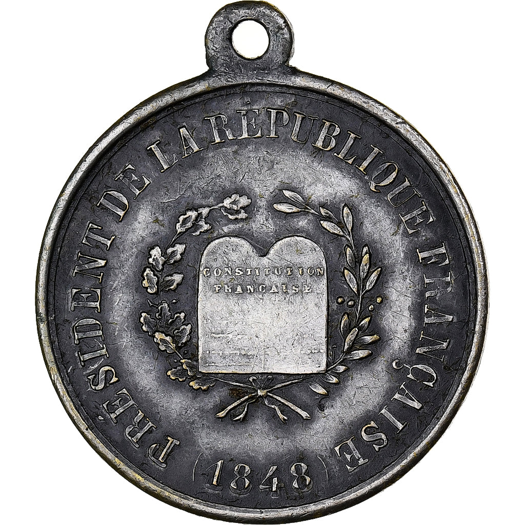 Francja, medal, Louis Napoléon Bonaparte, Président de la République, 1848