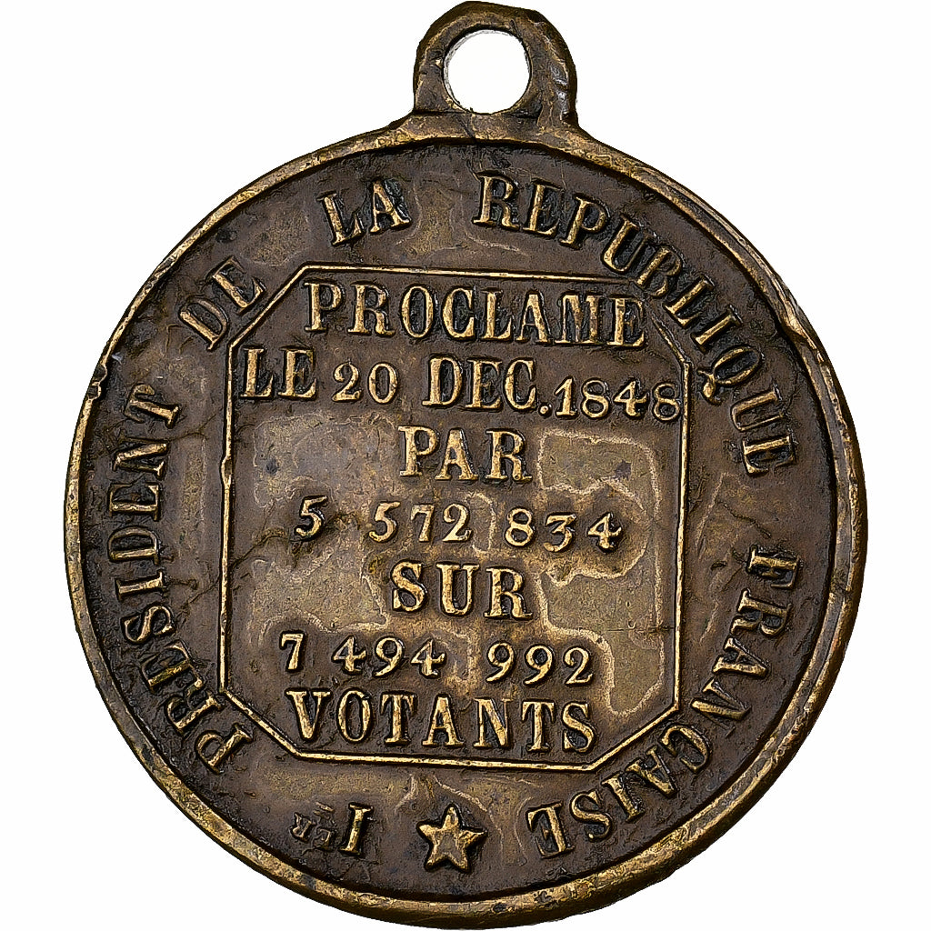 Frankrijk, Medaille, Louis Napoléon Bonaparte, Président de la République