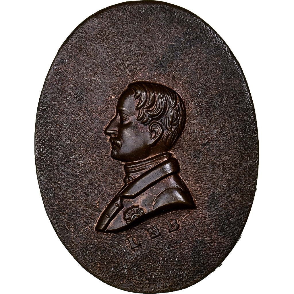 França, medalha, Louis Napoléon Bonaparte, 1848, Cobre, Cliché Uniface