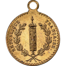 France, Medal, 1er Anniversaire de la Révolution de 1848, Banquets Socialistes