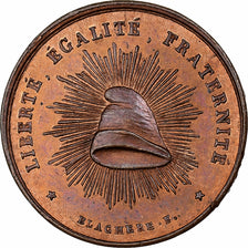 France, Medal, 1er Anniversaire de la Proclamation de la République, 1849