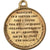 Frankreich, Medaille, Mort d'Auguste Sibour, Archevêque de Paris, 1857