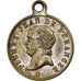 Frankrijk, Medaille, Pierre Jean Béranger, 1857, Silvered Brass, ZF+