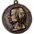 Frankreich, Medaille, Pierre Jean Béranger, 1857, Messing, Magniadas, SS+