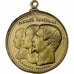Frankreich, Medaille, Napoléon III, Baptème du Prince Impérial, 1856