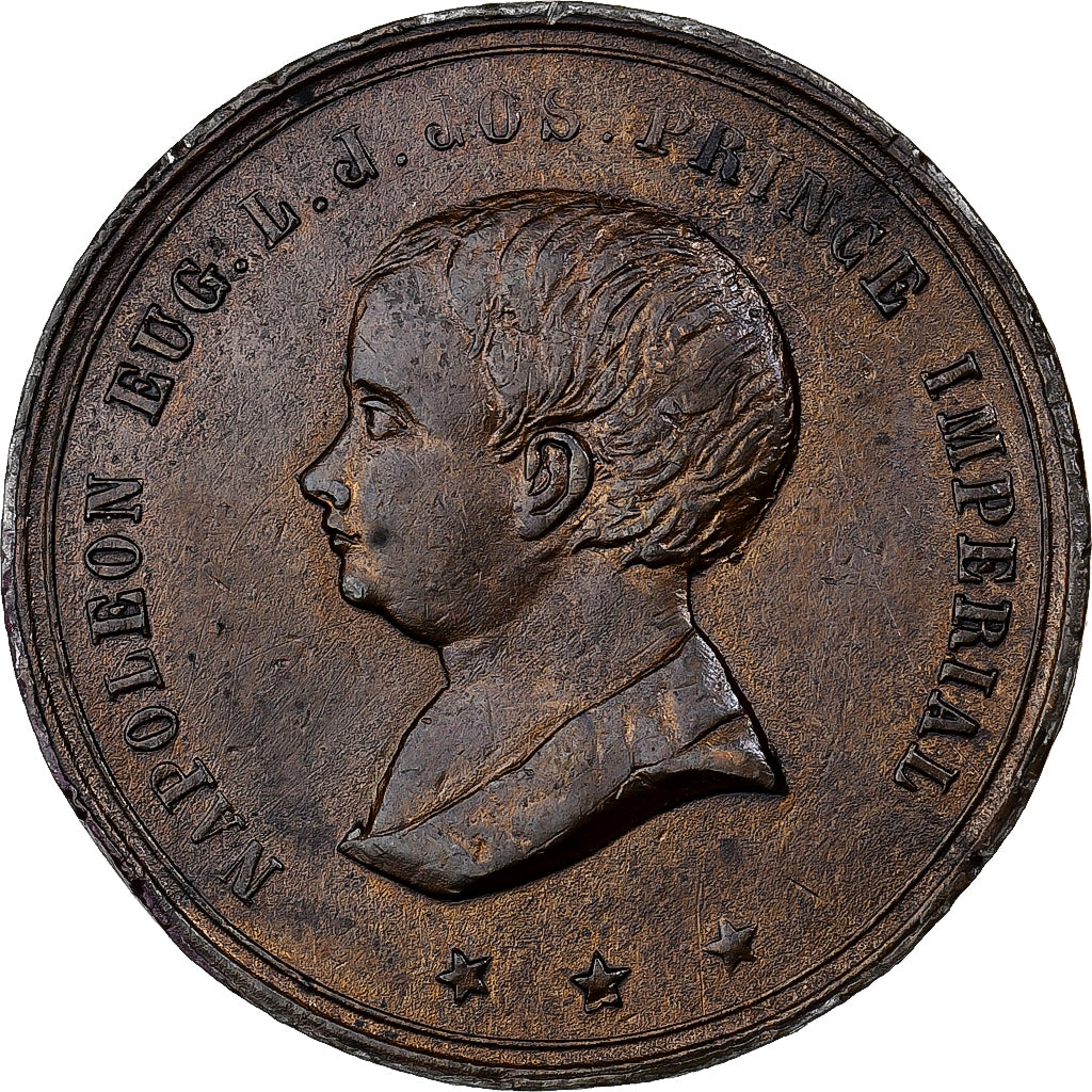 Frankrijk, Medaille, Eugénie Impératrice, Napoléon Prince Impérial, 1856