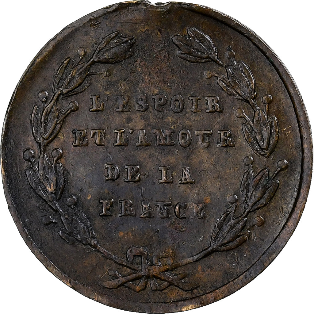 Frankrijk, Medaille, Naissance du Prince impérial, 1856, Koper, ZF+